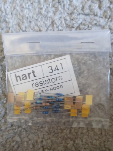 Vintage hart 341 resistors - vintage,