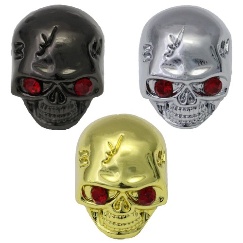 Metal skull gitarre - metal,