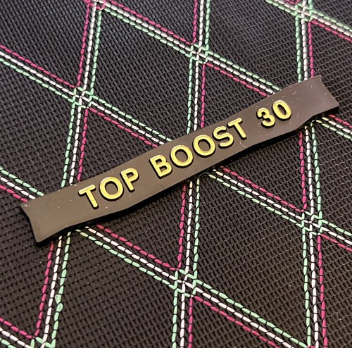 Top boost modell plakette - boost,