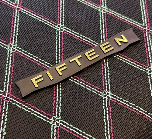 Fünfzehn modell plakette - "fÜnfzehn",