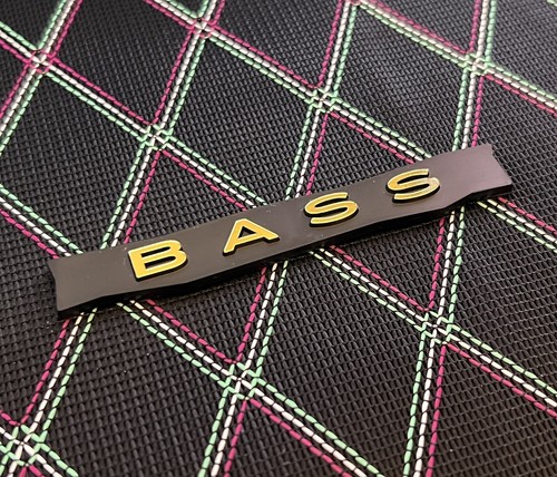 Bass modell plakette flagge - plakette,